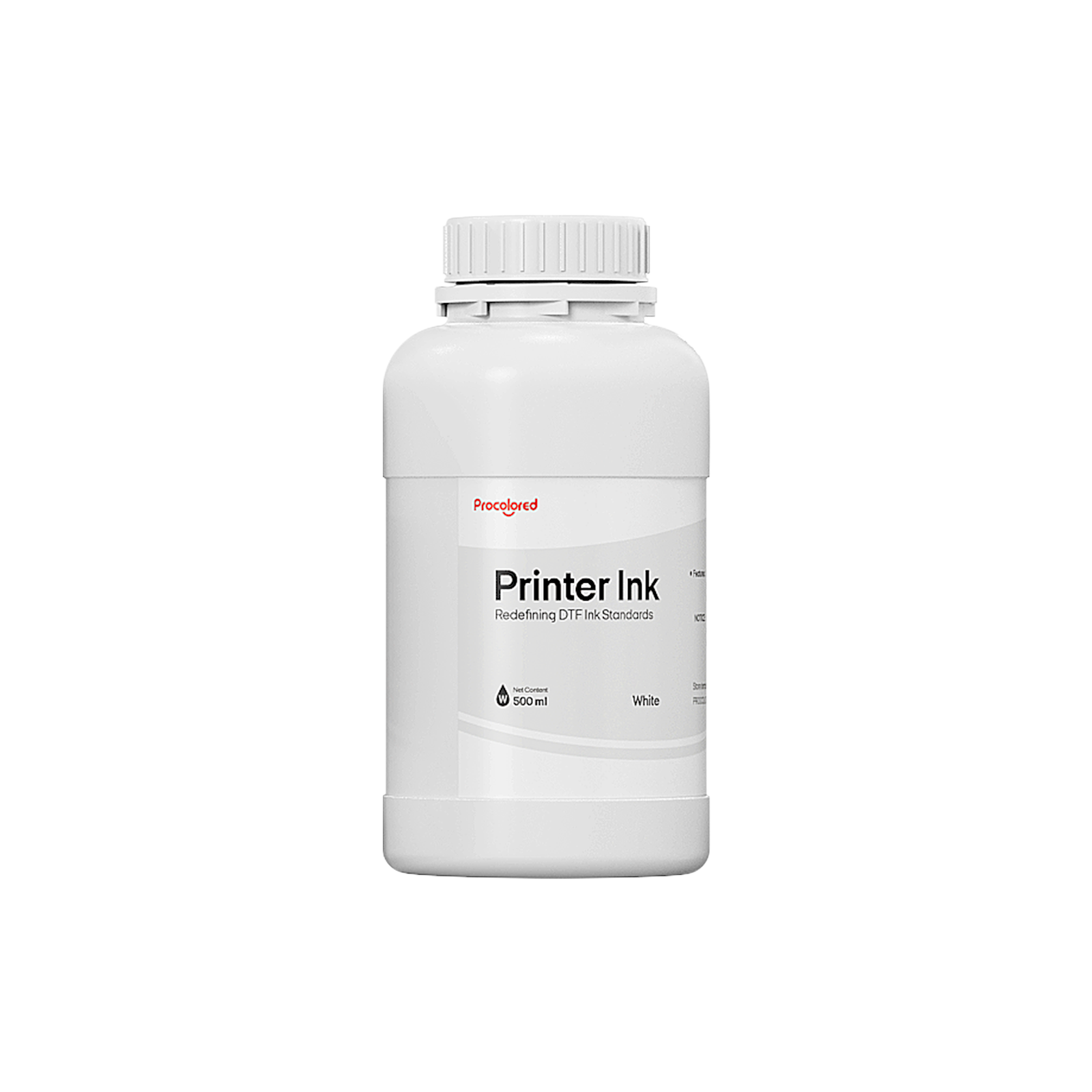 Procolored White Ink 500ml for DTF Printing