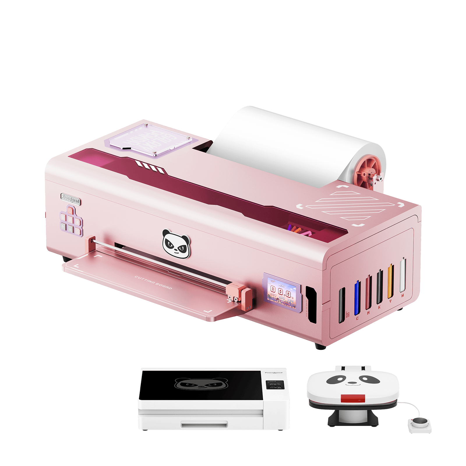 Procolored K13 DTF Printer 13" A3 & Complete Bundle Premium - Pink