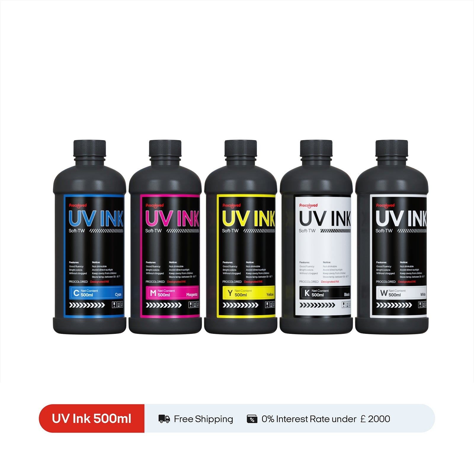 Procolored Ink for UV DTF Printer 500ml